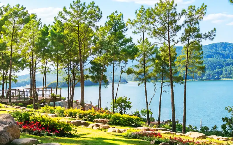 Các dịch vụ du lịch trải nghiệm cắm trại vui chơi giải trí tại Hồ Hao Hao Nghi Sơn Thanh Hóa